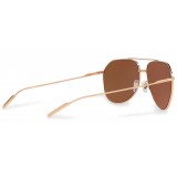 Dolce & Gabbana - Pilot Sunglasses in Gold Plated Metal - Plated Rose Gold - Dolce & Gabbana Eyewear