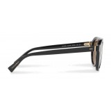 Dolce & Gabbana - Panthos Sunglasses in Acetate - Black - Dolce & Gabbana Eyewear