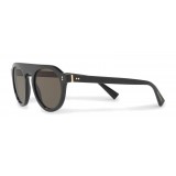 Dolce & Gabbana - Panthos Sunglasses in Acetate - Black - Dolce & Gabbana Eyewear