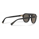 Dolce & Gabbana - Panthos Sunglasses in Acetate - Black - Dolce & Gabbana Eyewear