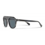 Dolce & Gabbana - Panthos Sunglasses in Acetate - Blue - Dolce & Gabbana Eyewear
