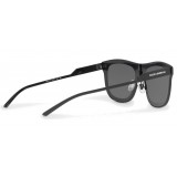 Dolce & Gabbana - Occhiale da Sole Quadrato in Metallo - Nero Lucido - Dolce & Gabbana Eyewear