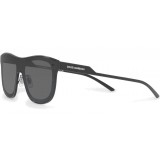 Dolce & Gabbana - Occhiale da Sole Quadrato in Metallo - Nero Lucido - Dolce & Gabbana Eyewear