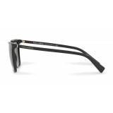 Dolce & Gabbana - Occhiale da Sole Squadrato in Acetato - Nero Lucido - Dolce & Gabbana Eyewear