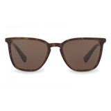 Dolce & Gabbana - Square Sunglasses in Acetate - Havana - Dolce & Gabbana Eyewear