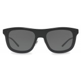 Dolce & Gabbana - Occhiale da Sole Quadrato in Metallo - Nero Lucido - Dolce & Gabbana Eyewear