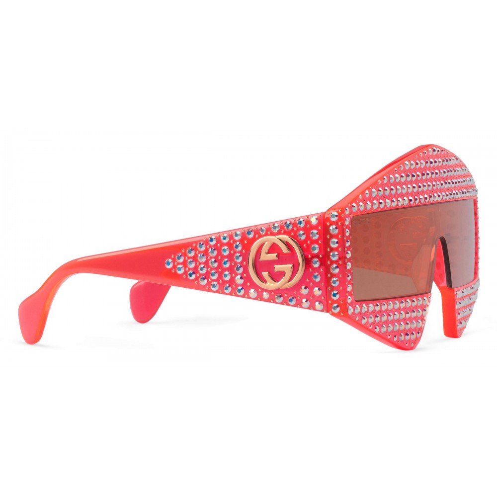 red gucci shades