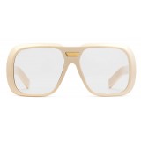 Gucci - Occhiali da Sole Gucci-Dapper Dan - Bianco - Gucci Eyewear