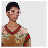 Gucci - Occhiali da Sole Gucci-Dapper Dan - Rosa - Gucci Eyewear
