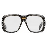 Gucci - Sunglasses Gucci-Dapper Dan - Black with Crystals - Gucci Eyewear