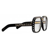 Gucci - Sunglasses Gucci-Dapper Dan - Black with Crystals - Gucci Eyewear