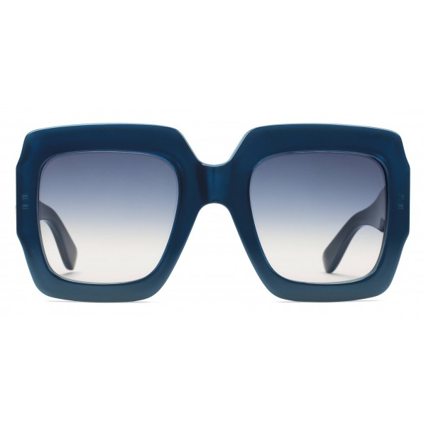 blue gucci glasses