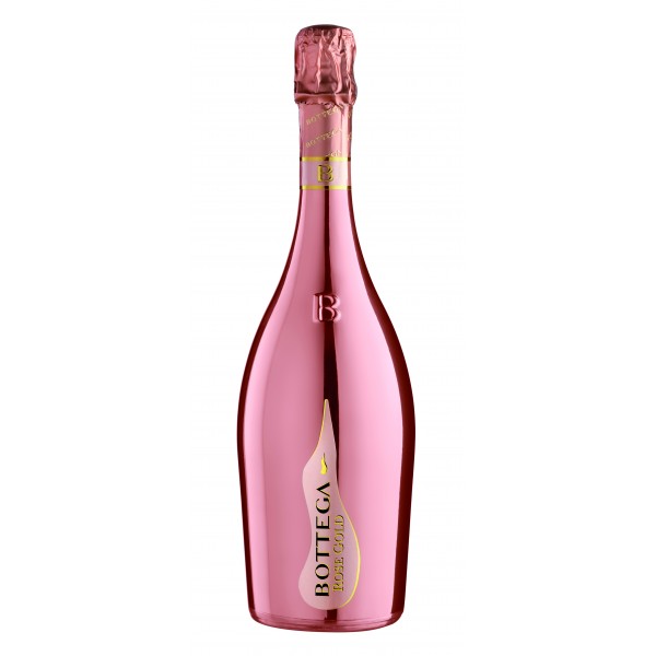 Bottega - Rose Gold - Pinot Nero Spumante Brut Rosé - Rose Gold Edition - Luxury Limited Edition Prosecco
