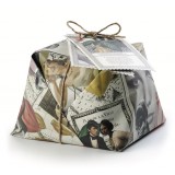 Vincente Delicacies - Claudia Cardinale - Artisan Panettone with Modica Chocolate - Sicilian Looks - Hand Wrapped