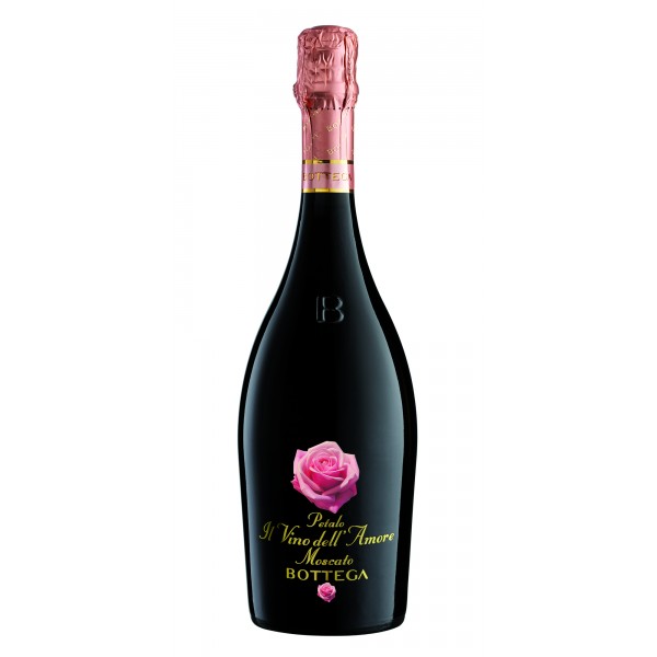 Bottega - Amore - Petalo Amore Moscato Spumante Dolce D.O.C. - Love Rose Edition - Luxury Limited Edition Spumante