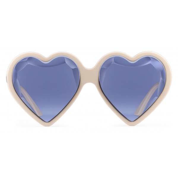 heart shaped sunglasses gucci