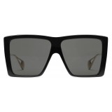 Gucci - Square Frame Sunglasses - Black - Gucci Eyewear