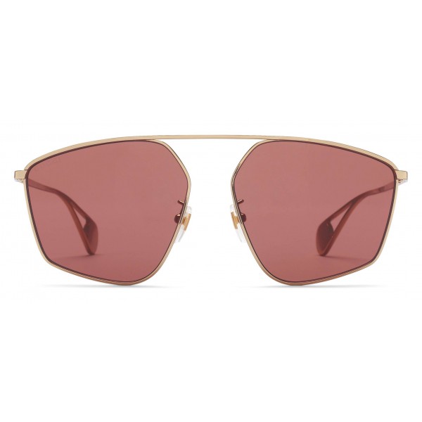 Gucci - Square Sunglasses with Optimal Fit - Pink - Gucci Eyewear