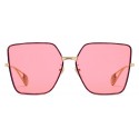 Gucci - Occhiali da Sole Quadrati - Rosa - Gucci Eyewear