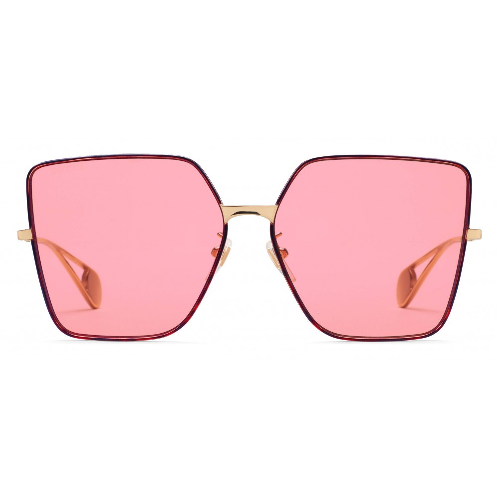 Squared Frame CATALINA Sunglasses with Contrasting Logo