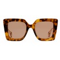 Gucci - Occhiali da Sole Quadrati - Acetato Tartarugato - Gucci Eyewear