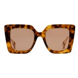 Gucci - Occhiali da Sole Quadrati - Acetato Tartarugato - Gucci Eyewear