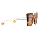 Gucci - Square-Frame Sunglasses - Tortoiseshell Acetate - Gucci Eyewear