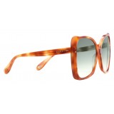 Gucci - Oversize Square Frame Sunglasses - Light Tortoiseshell Acetate - Gucci Eyewear