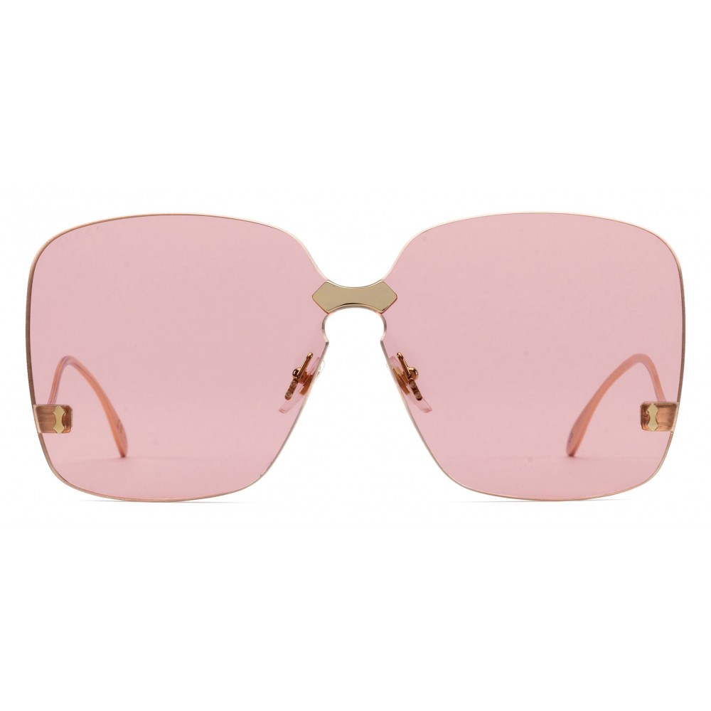 New Square Oversize Rimless Sunglasses For Men And Women -FunkyTraditi –  FunkyTradition
