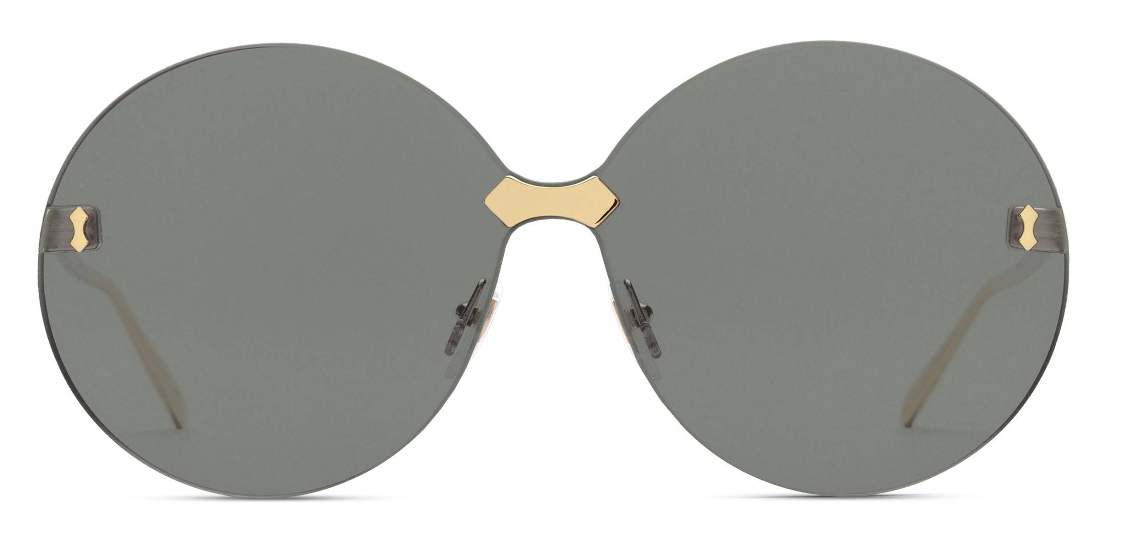 gucci frameless sunglasses