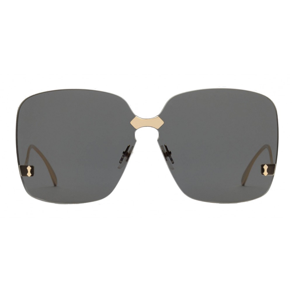 Gucci 58mm Square Sunglasses With Detachable Charm in Gray