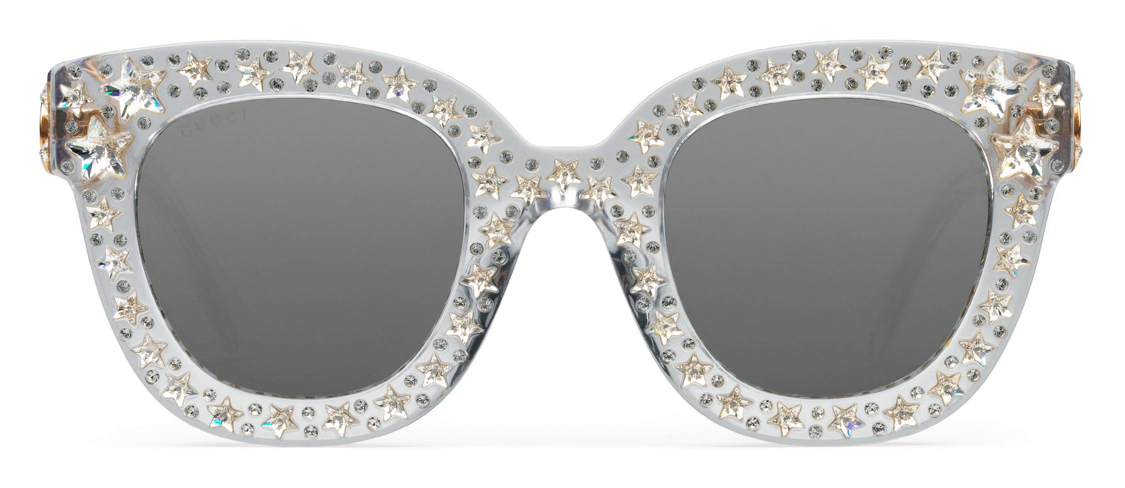gucci black sunglasses with stars