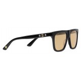Gucci - Rectangular-Frame Acetate Sunglasses - Black Acetate - Gucci Eyewear