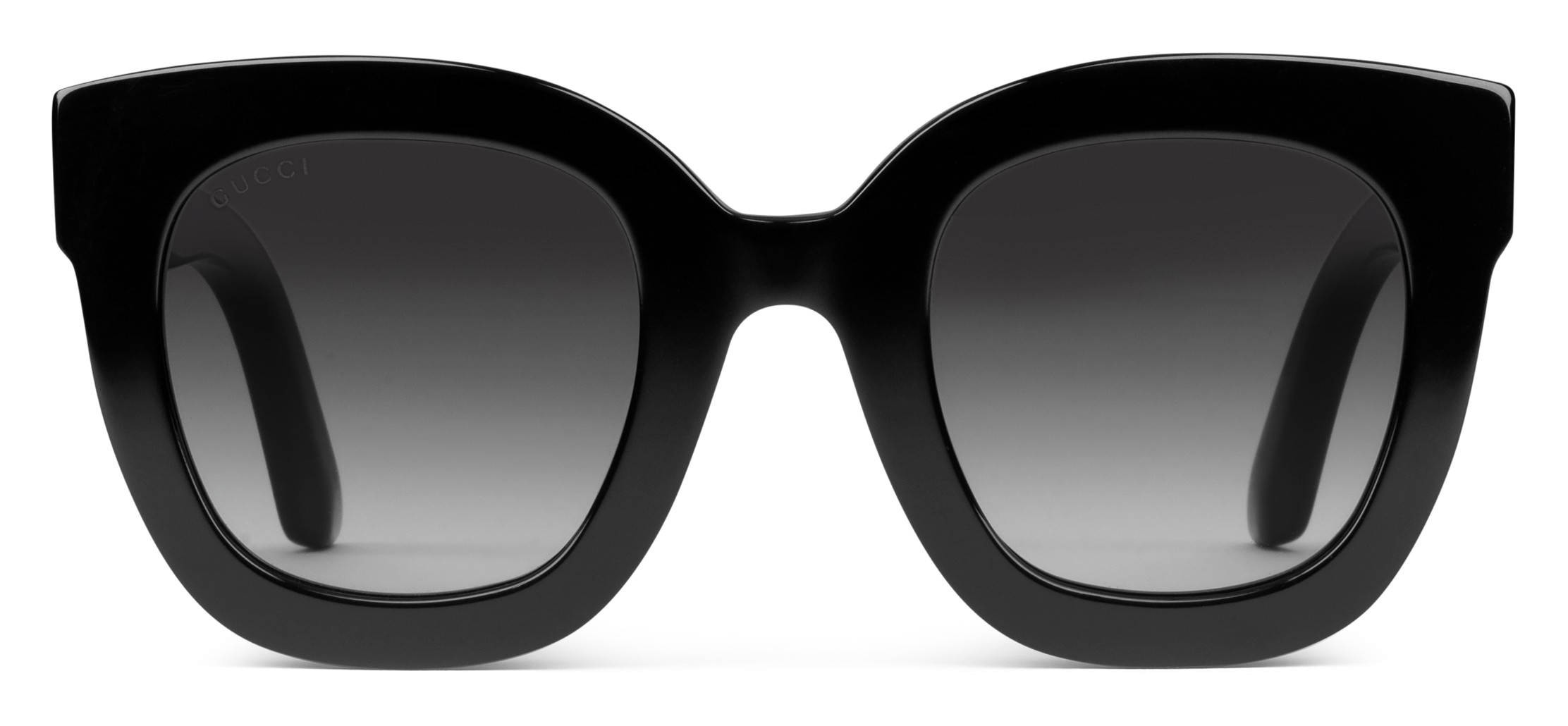 round frame acetate sunglasses gucci