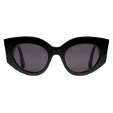 Gucci - Oversize Cat Eye Acetate Sunglasses - Black Acetate - Gucci Eyewear