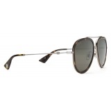 Gucci - Aviator Acetate Sunglasses - Dark Tortoiseshell Acetate - Gucci Eyewear