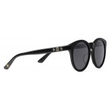 Gucci - Round Acetate Sunglasses - Black Crystal Stars - Gucci Eyewear