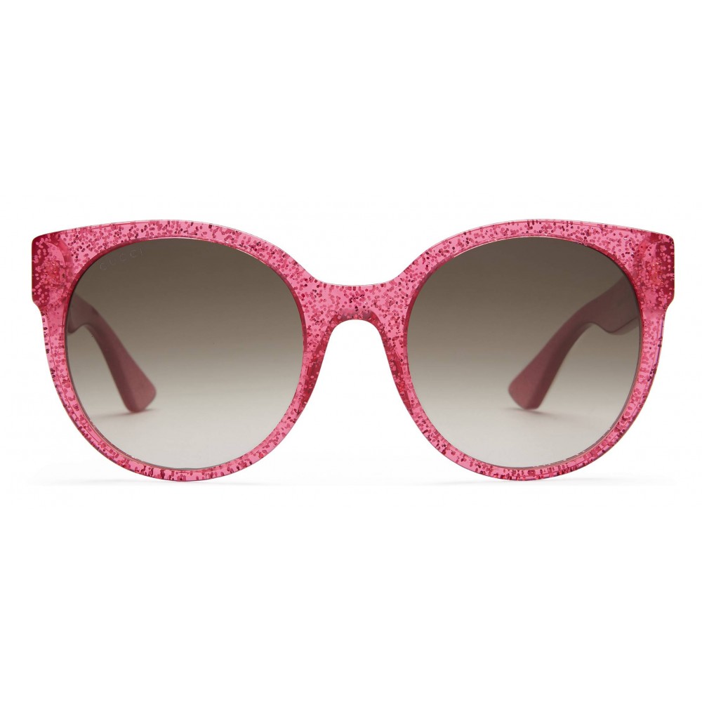 gucci pink glitter sunglasses