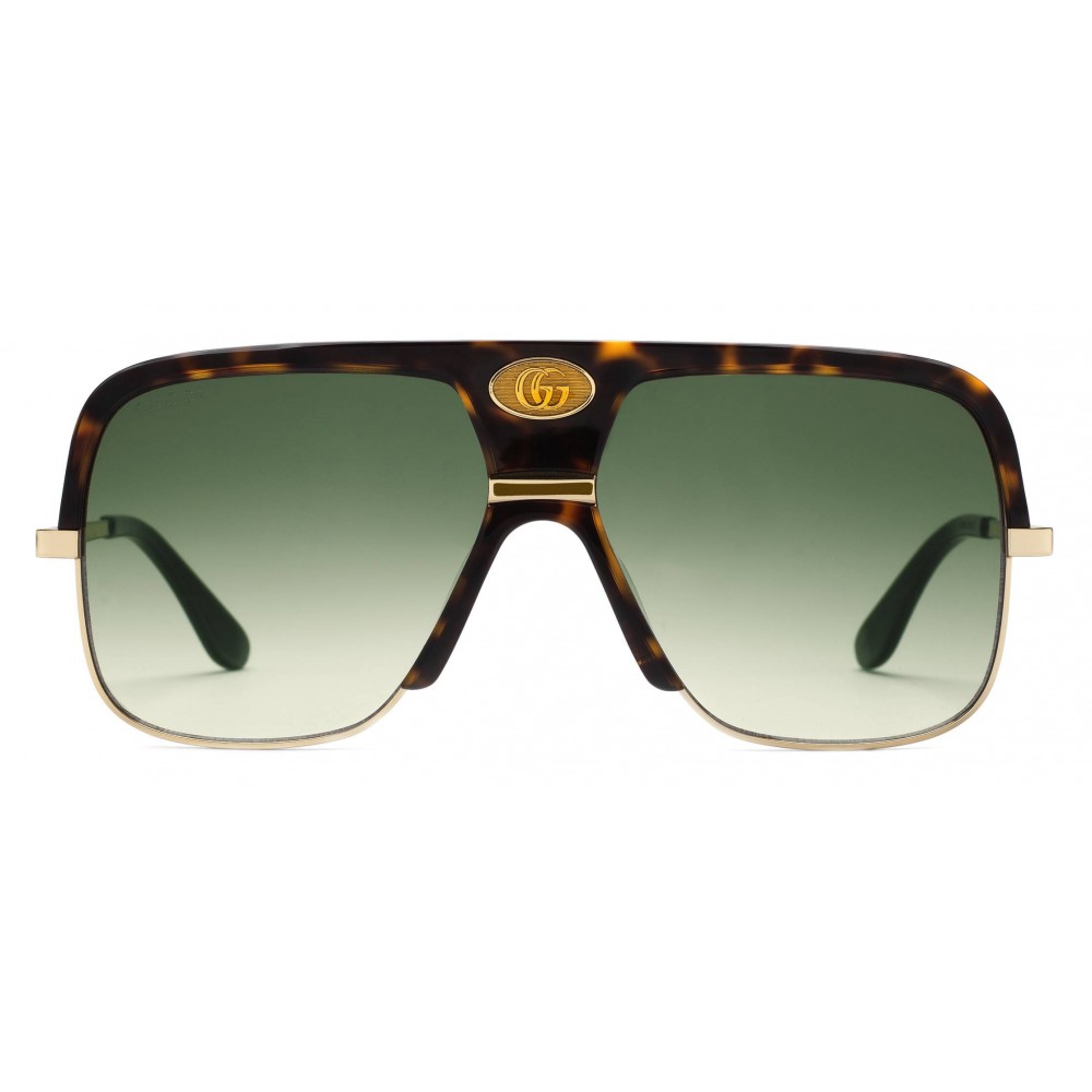 Ray Ban Vintage Aviator Gold Ambermatic 58Mm B / L Sunglasses
