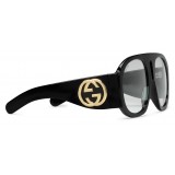 Gucci - Acetate Sunglasses - Black Blue - Gucci Eyewear