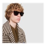 Gucci - Rectangular Acetate Sunglasses - Light Turtle Acetate - Gucci Eyewear