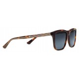 Gucci - Rectangular Acetate Sunglasses - Light Turtle Acetate - Gucci Eyewear