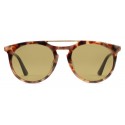 Gucci - Occhiali da Sole Rotondi in Acetato - Acetato Tartarugato - Gucci Eyewear