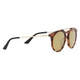 Gucci - Round Acetate Sunglasses - Turtle Acetate - Gucci Eyewear