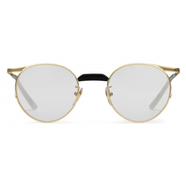 Gucci - Round Metal Glasses - Gold - Gucci Eyewear