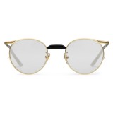 Gucci - Occhiali Rotondi in Metallo - Oro - Gucci Eyewear