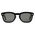 Gucci - Occhiali da Sole Quadrati in Acetato - Acetato Nero Lenti Grigie - Gucci Eyewear