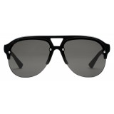 Gucci - Occhiali da Aviator in Caucciù - Iniezione Nera - Gucci Eyewear