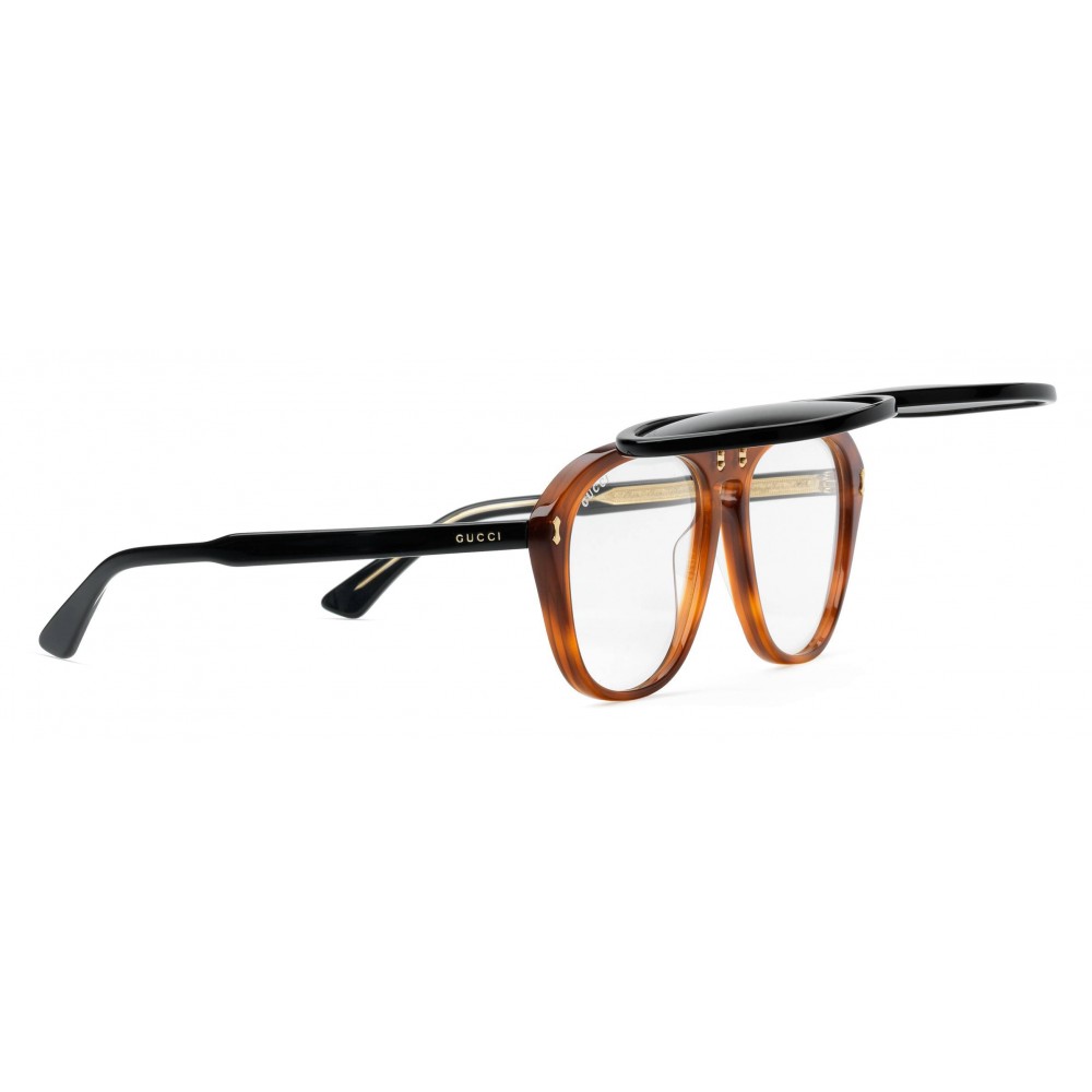 gucci flip glasses