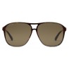 Gucci - Occhiali da Sole Aviator in Acetato dalla Vestibilità Ottimale - Acetato Tartarugato Scuro - Gucci Eyewear